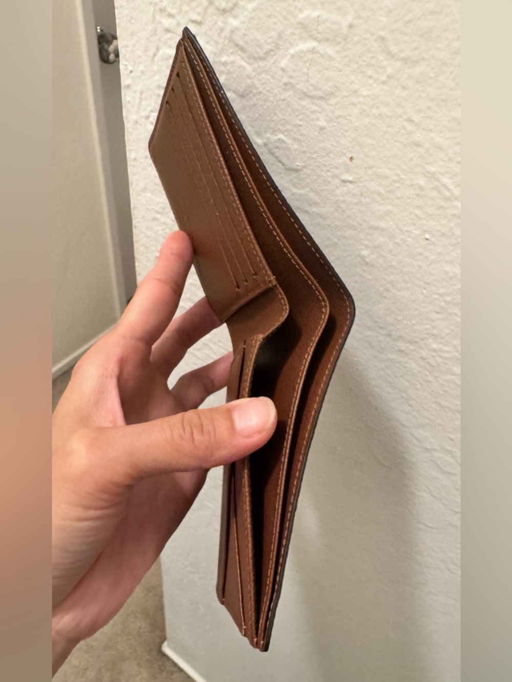 Louis Vuitton Monogram Canvas Wallet in Brown and Gold - Picture 9 of 10